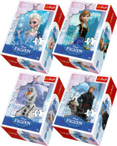 Mini-puzzles "Frozen" 54 pièces